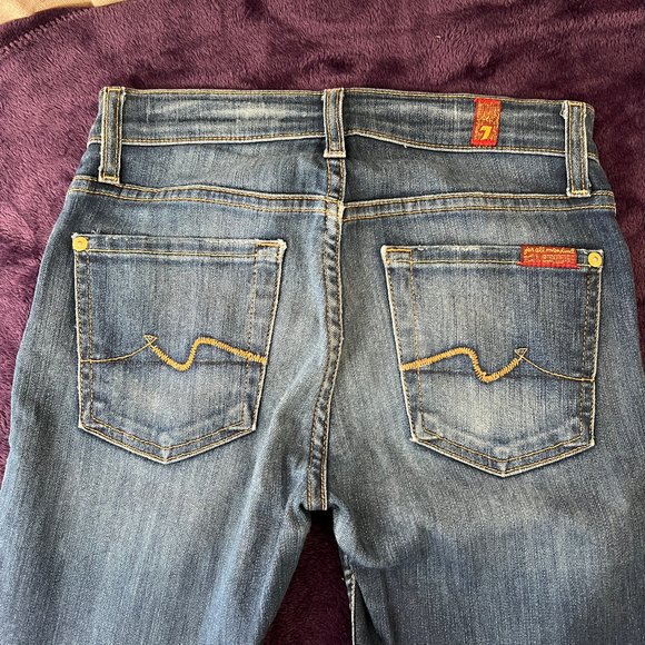 7 For All Mankind, Gwenevere collection, high waist Ankle Jeans, size 24 - Picture 2 of 6